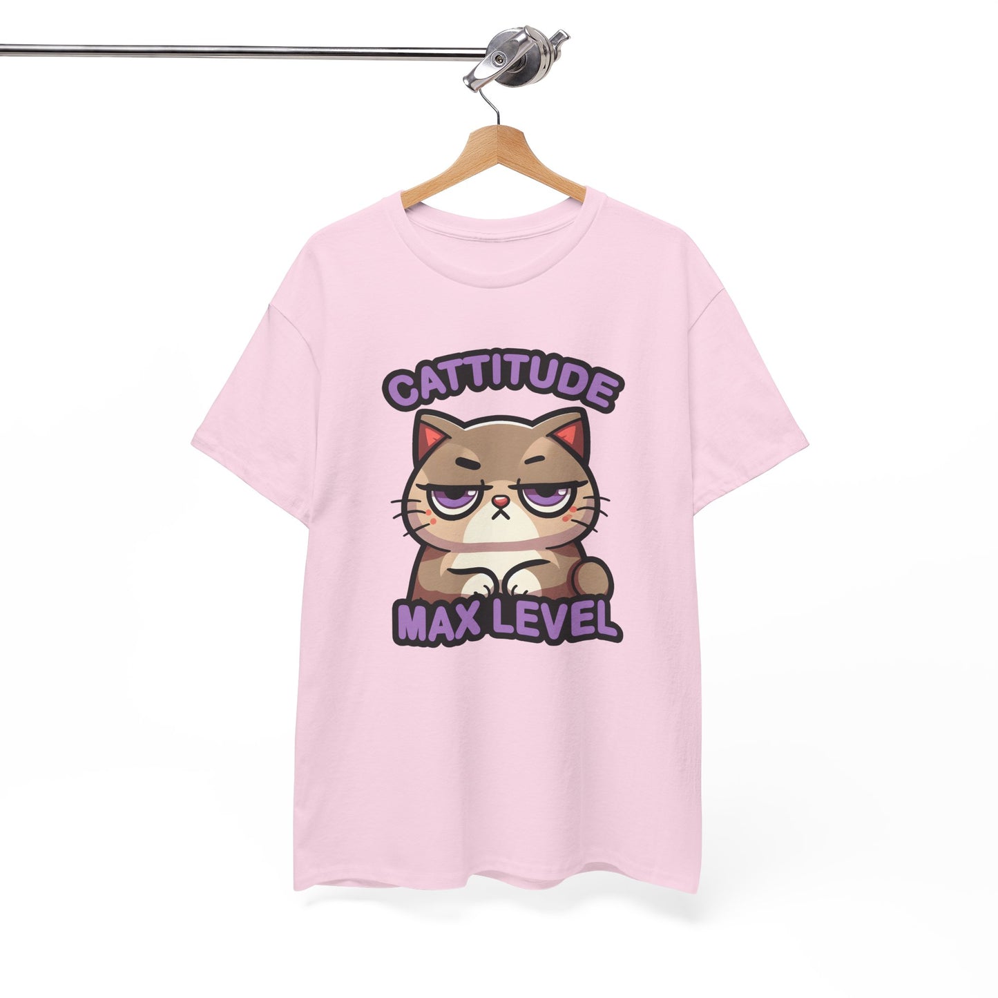 Cattitude Max Level T-Shirt