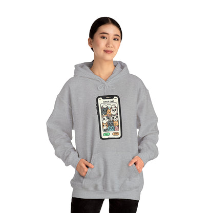 Group Chat Gender-Neutral Hoodie