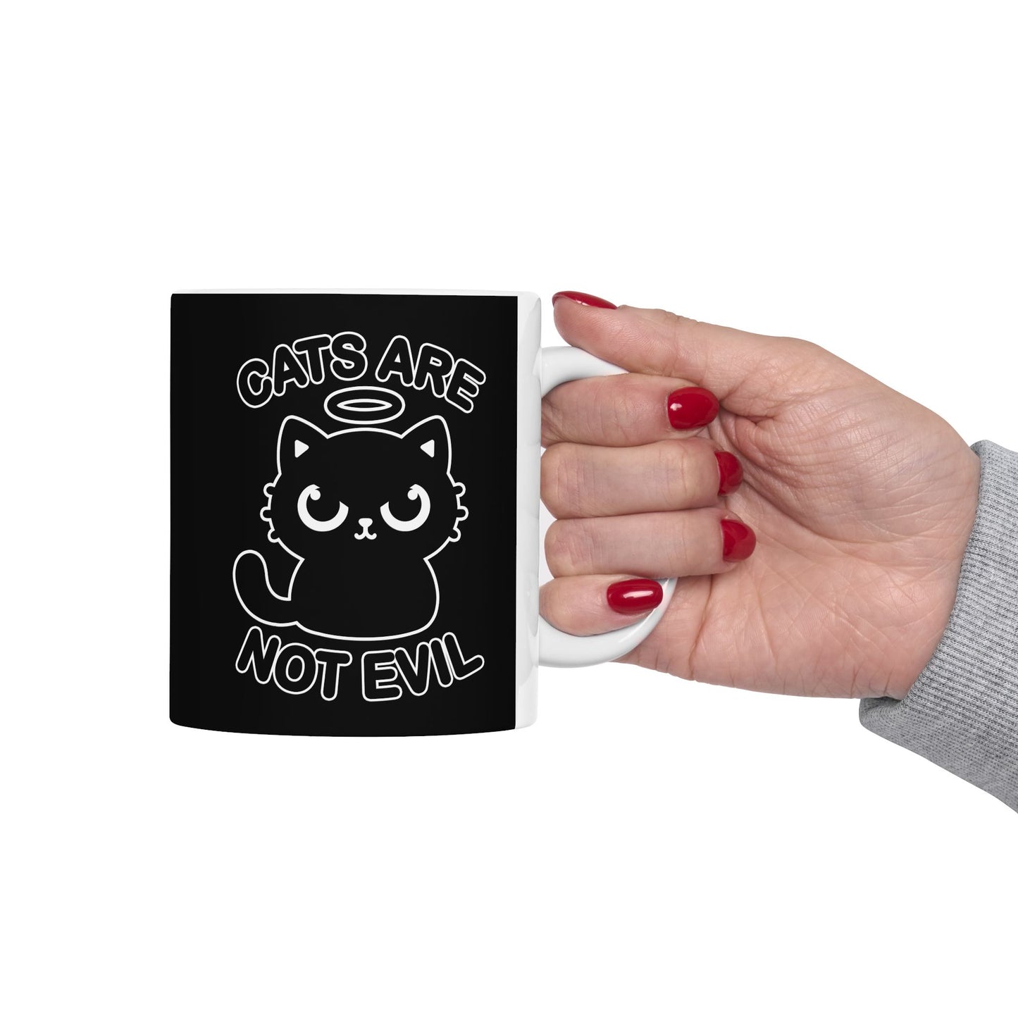 Cats Are Not Evil Mug