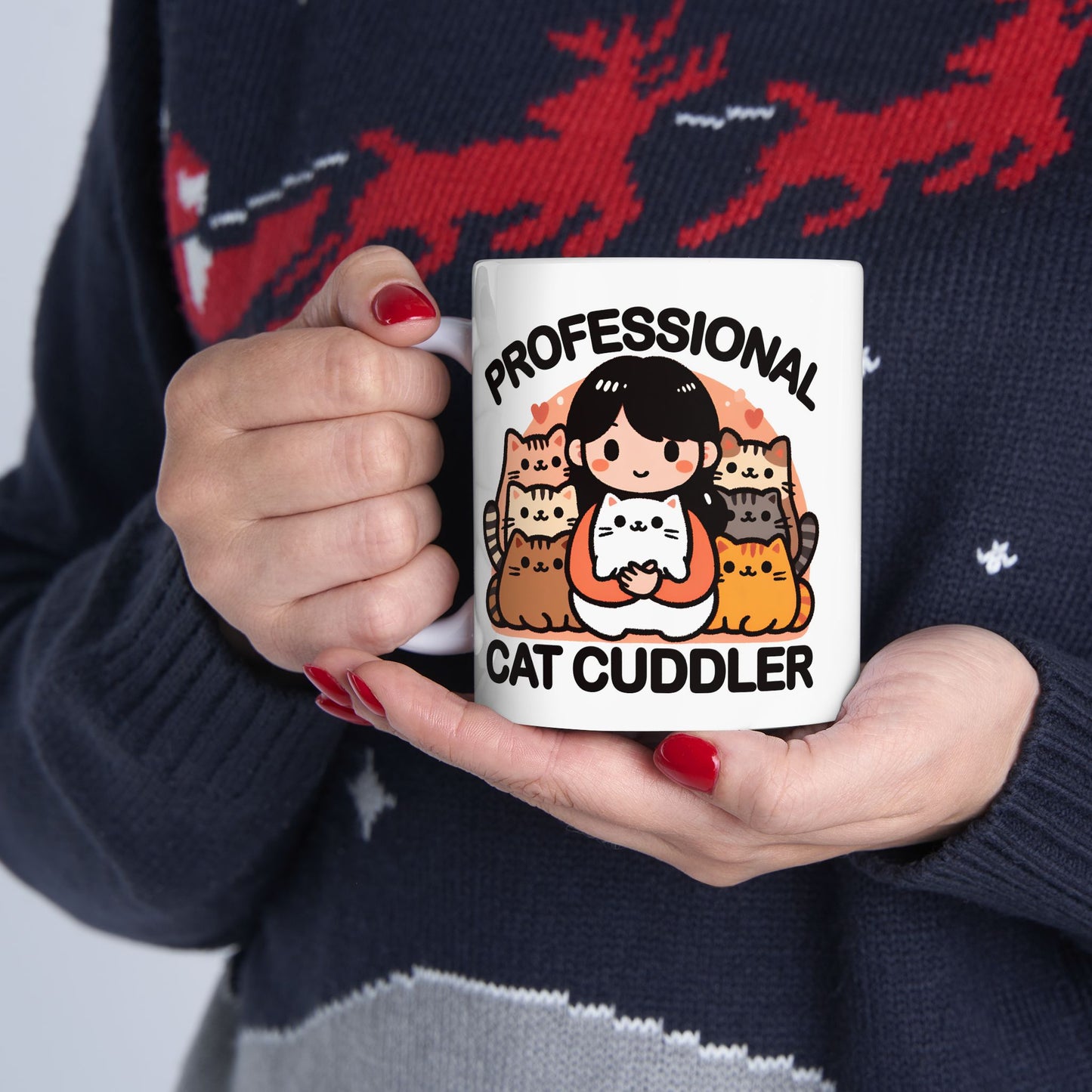 Professional Cat Cuddler Mug