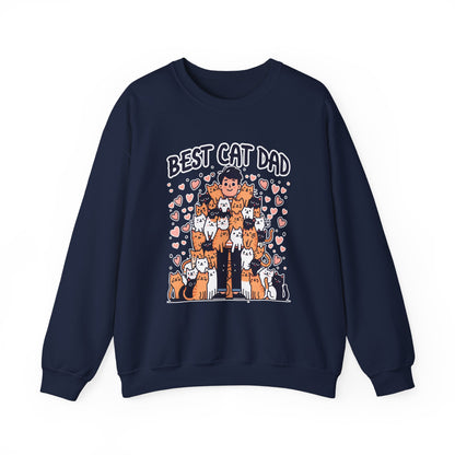 Best Cat Dad Sweatshirt