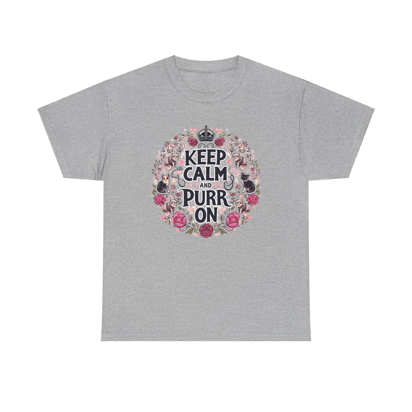 Keep Calm and Purr On T-Shirt