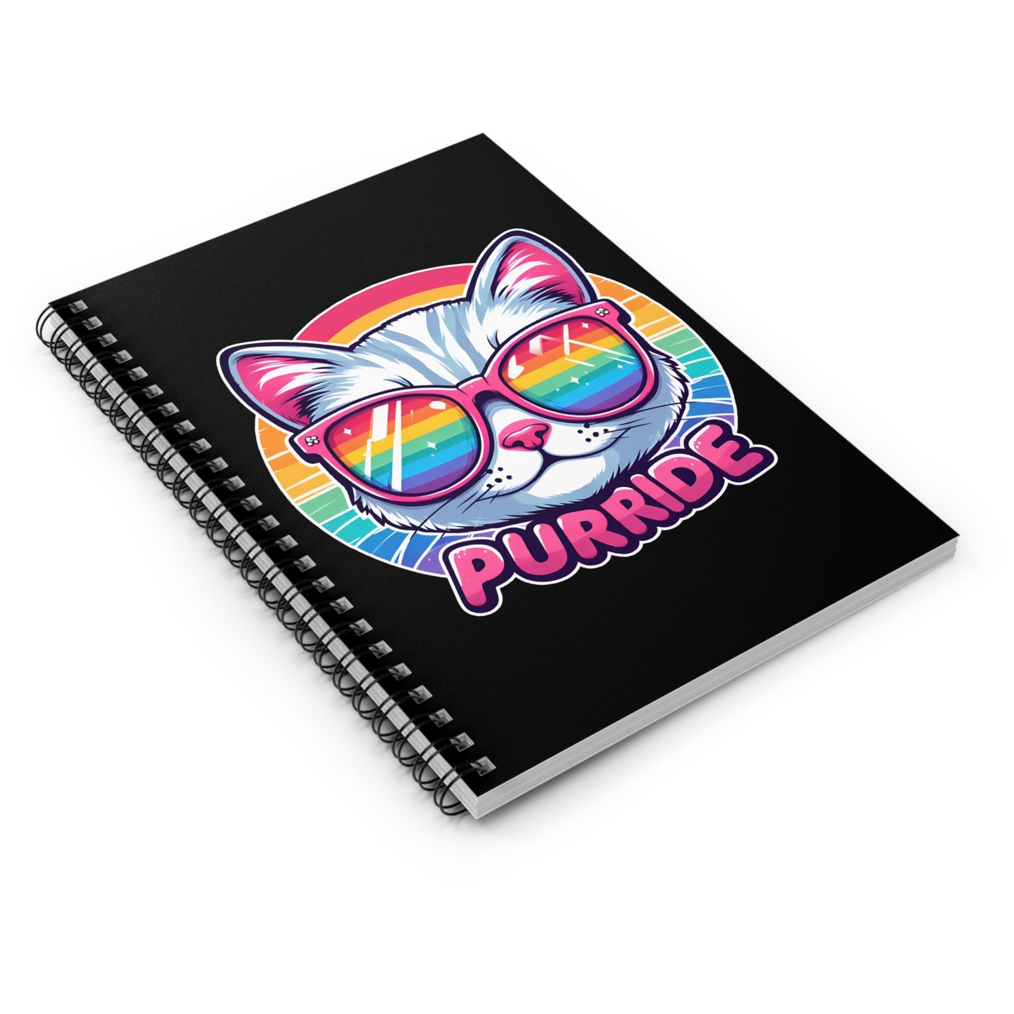 Purride Spiral Notebook