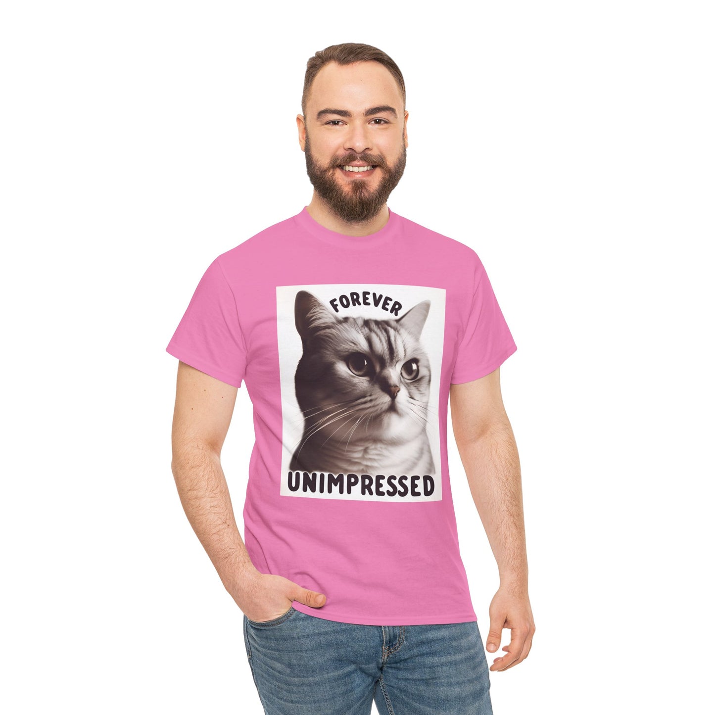 Forever Unimpressed Cat T-Shirt