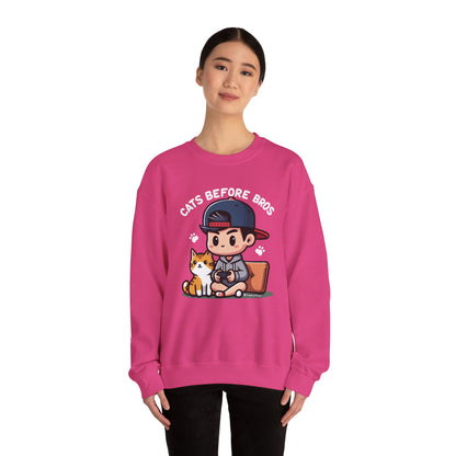 Cats Before Bros Sweatshirt