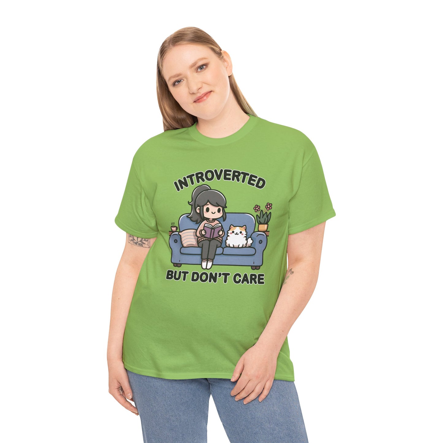 Introverted But Don't Care T-Shirt