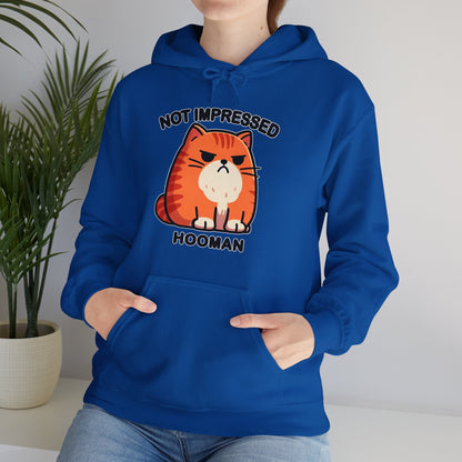 Not Impressed Hooman Gender-Neutral Hoodie