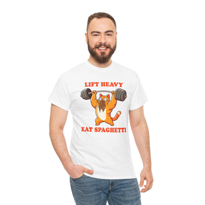 Lift Heavy, Eat Spaghetti T-Shirt