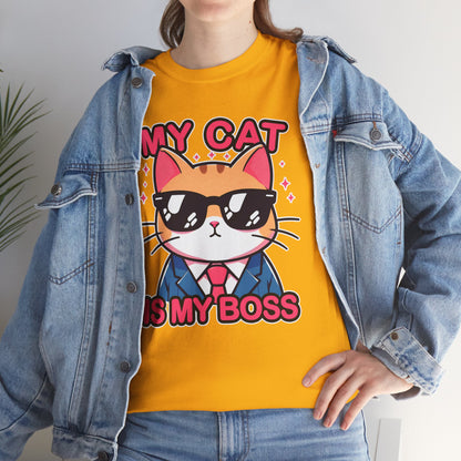 My Cat is my Boss T-Shirt