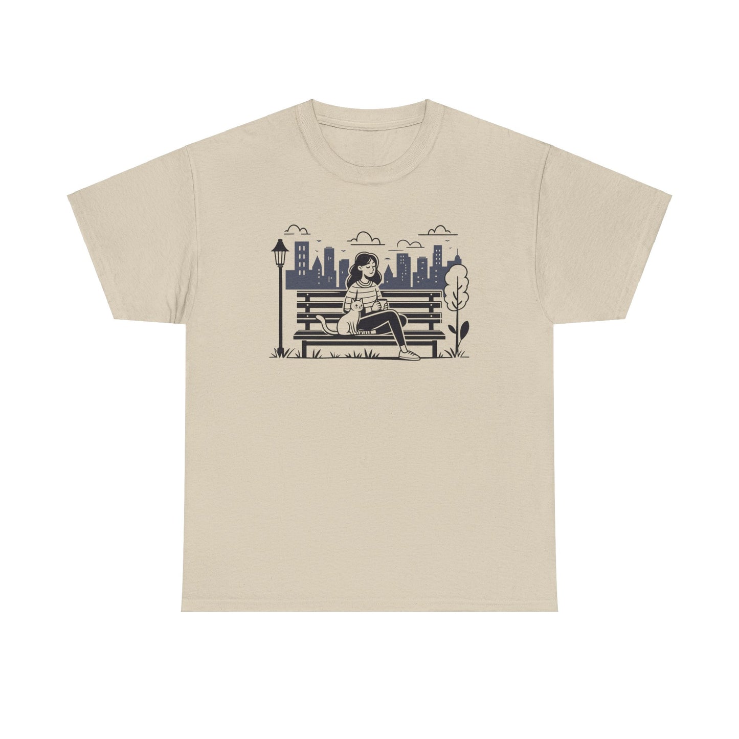 Cat Bench Chill T-Shirt