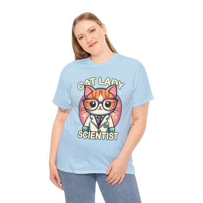 Cat Lady Scientist T-Shirt