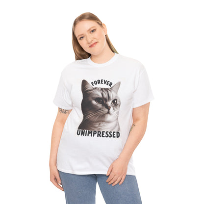 Forever Unimpressed Cat T-Shirt