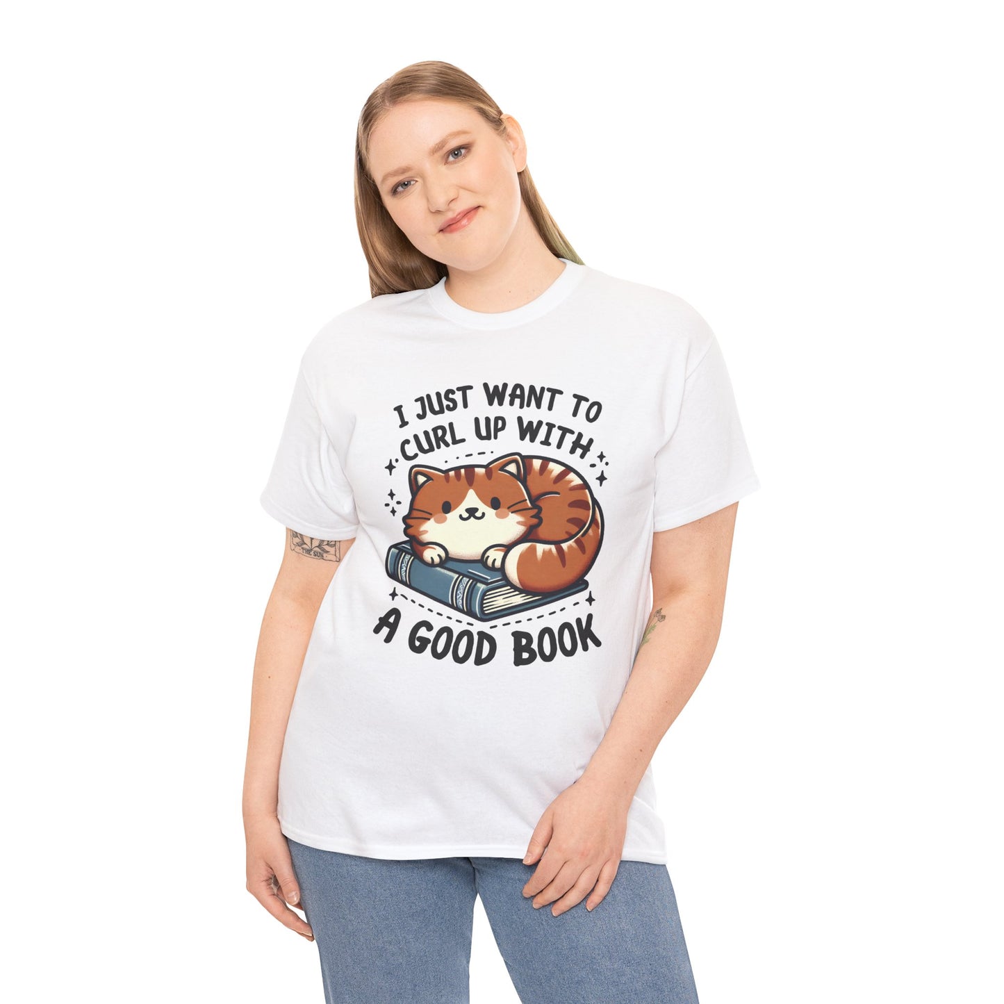 Curl Up With a Good Book T-Shirt