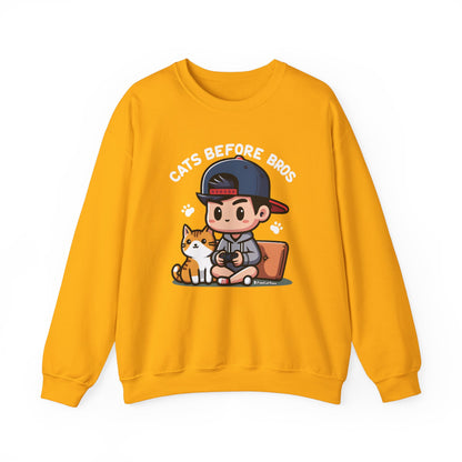 Cats Before Bros Sweatshirt