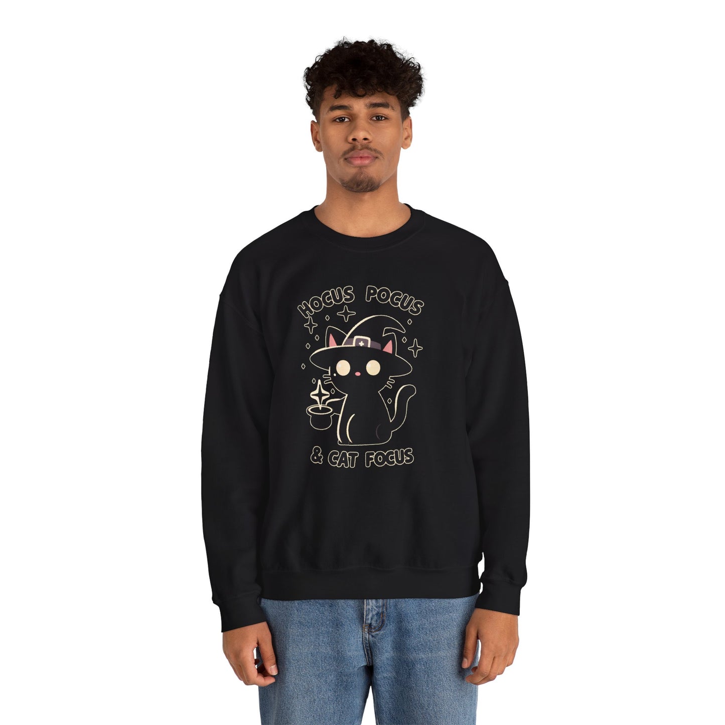 Hocus Pocus & Cat Focus Sweatshirt