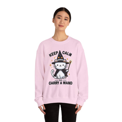 Keep Calm and Carry a Wand Sweatshirt