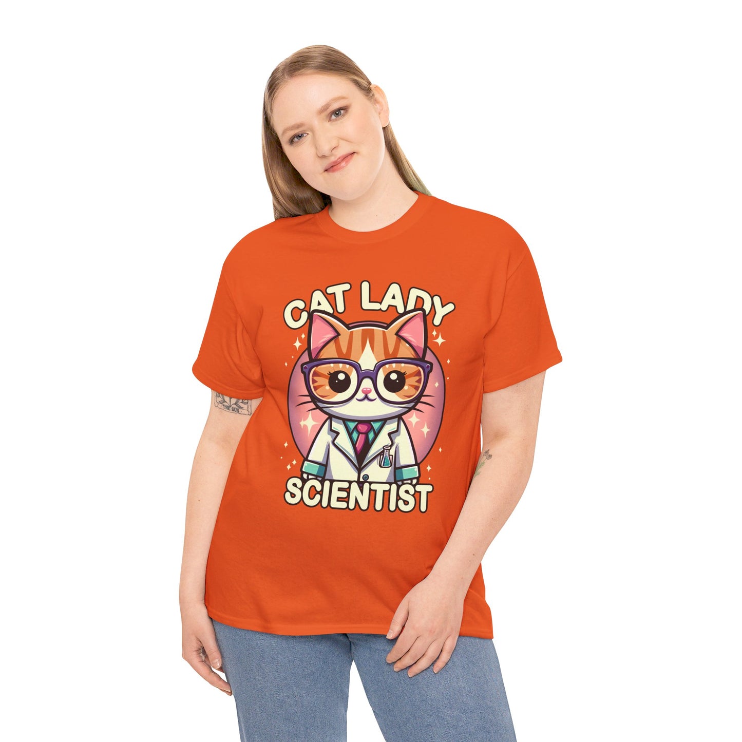 Cat Lady Scientist T-Shirt