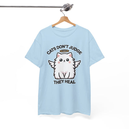 Cats Don't Judge They Heal T-Shirt