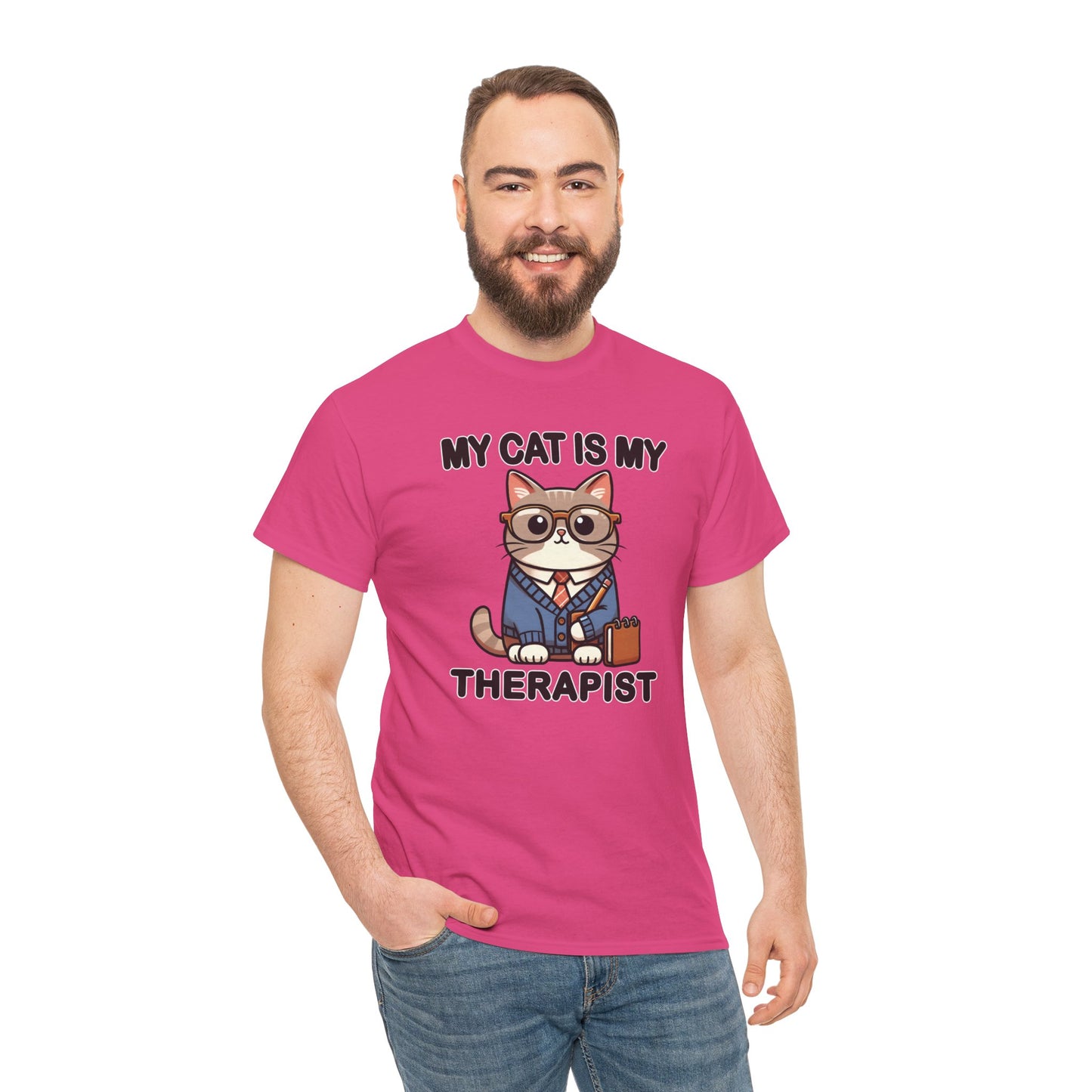 My Cat is My Therapist T-Shirt