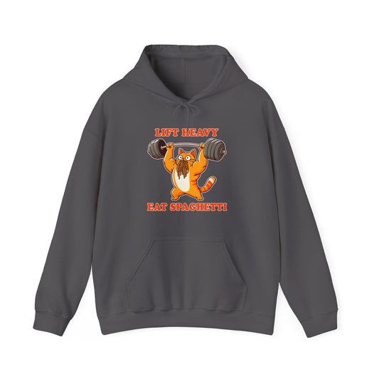 Lift Heavy, Eat Spaghetti Hoodie