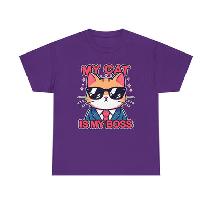 My Cat is my Boss T-Shirt