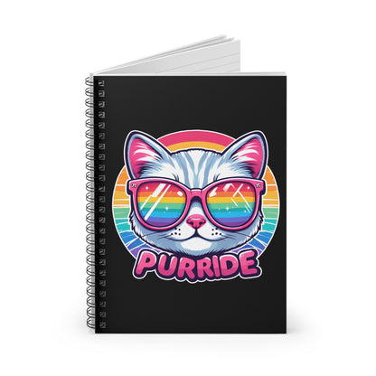 Purride Spiral Notebook