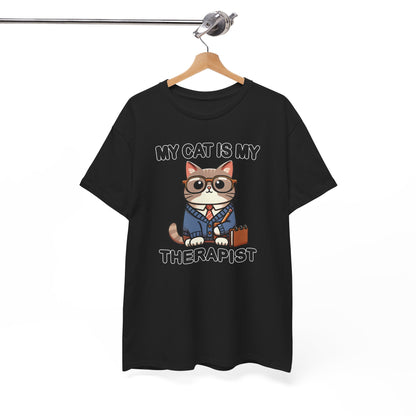 My Cat is My Therapist T-Shirt