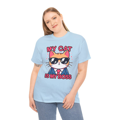 My Cat is my Boss T-Shirt