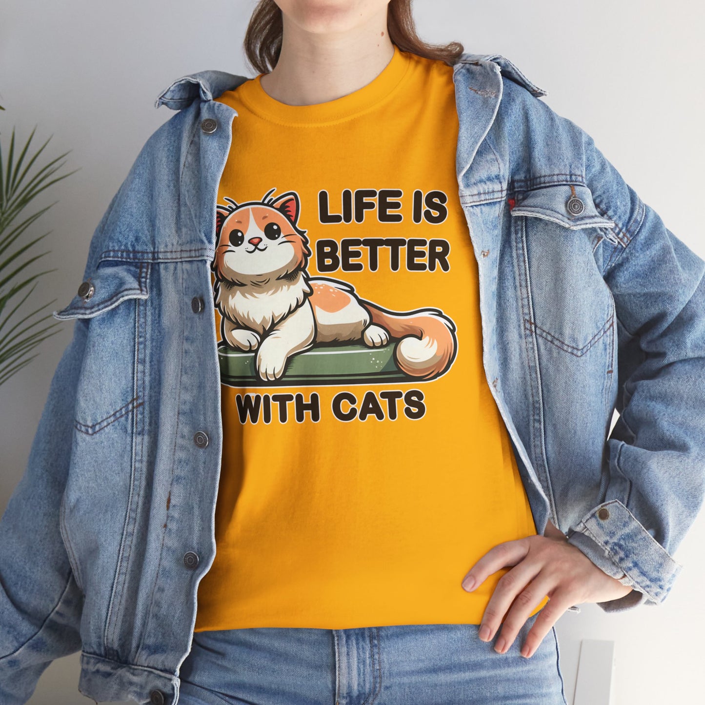 Life is Better with Cats T-Shirt