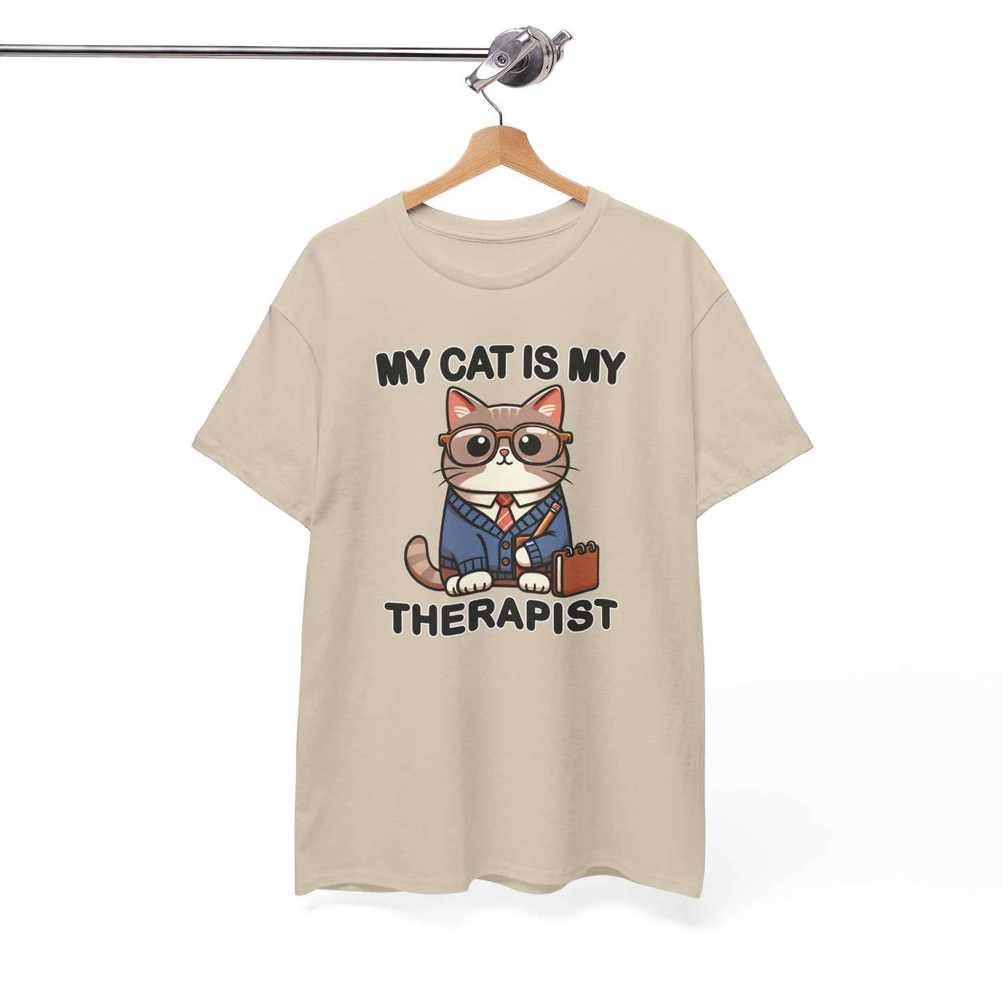 My Cat is My Therapist T-Shirt