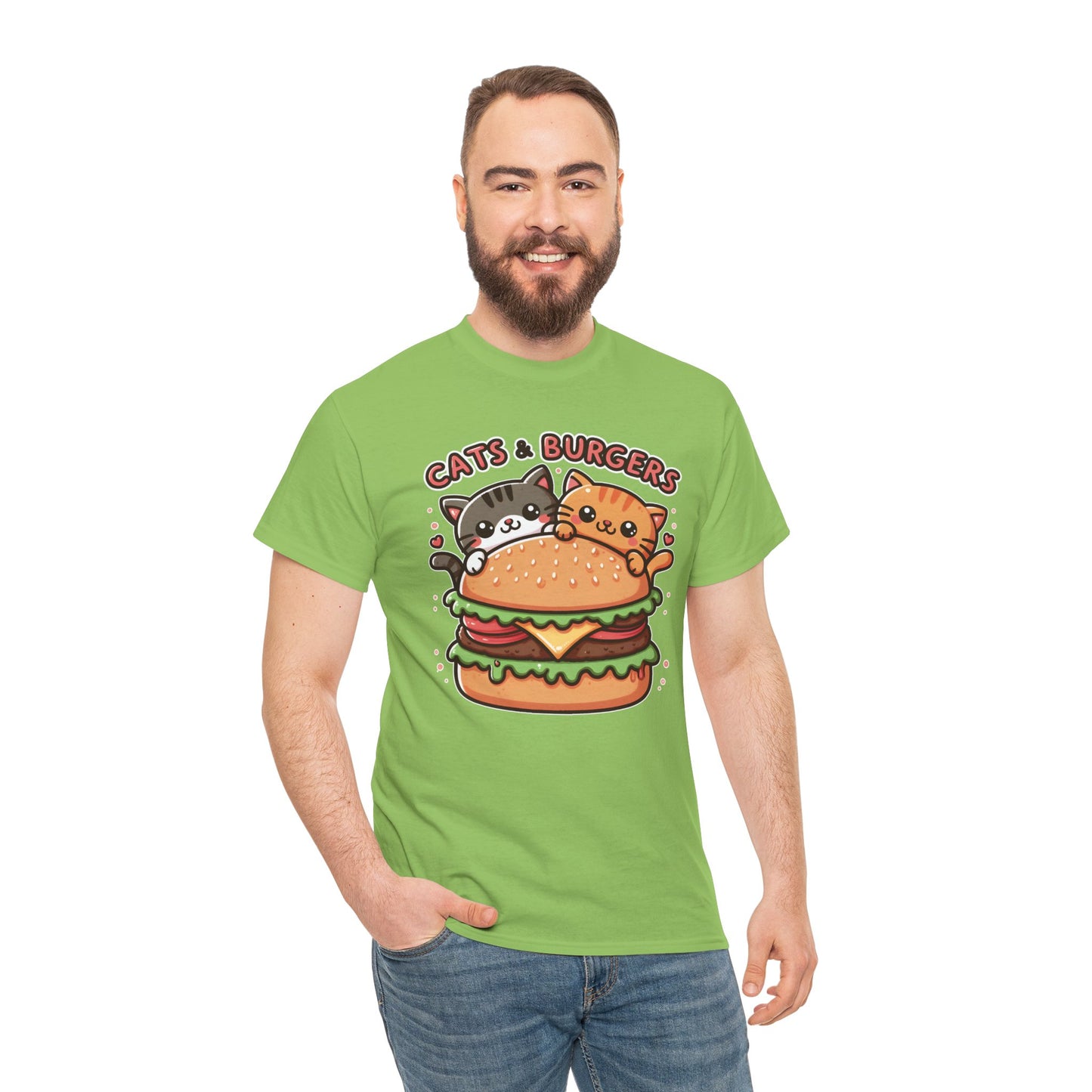 Cats & Burgers T-Shirt