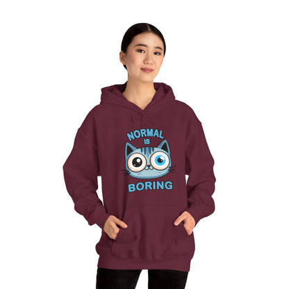 Normal is Boring Gender-Neutral Hoodie