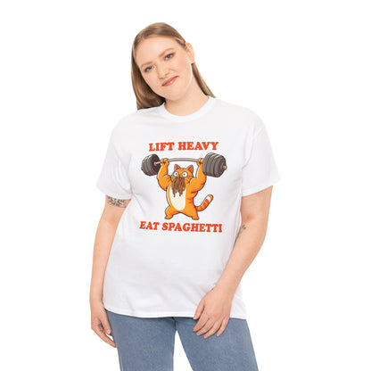 Lift Heavy, Eat Spaghetti T-Shirt