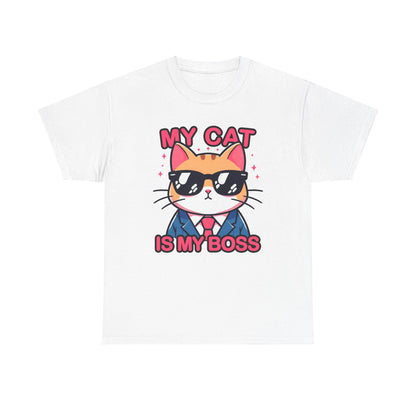 My Cat is my Boss T-Shirt