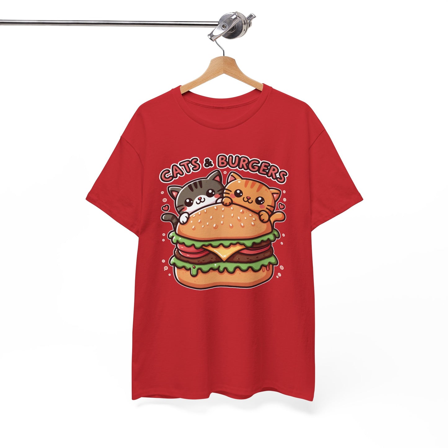 Cats & Burgers T-Shirt