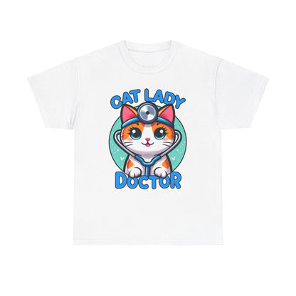 Cat Lady Doctor T-Shirt