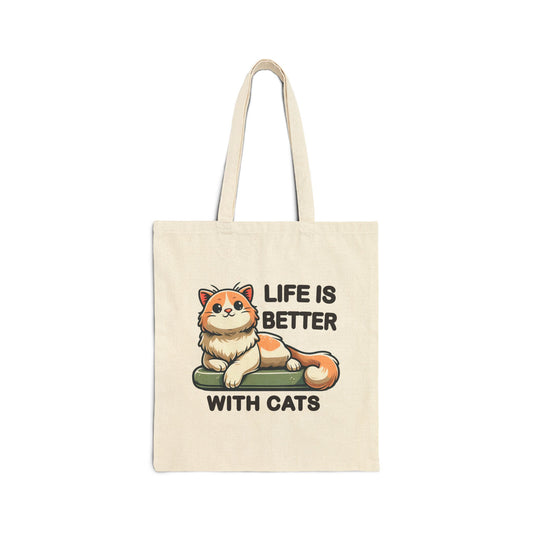 Life is Better with Cats Tote