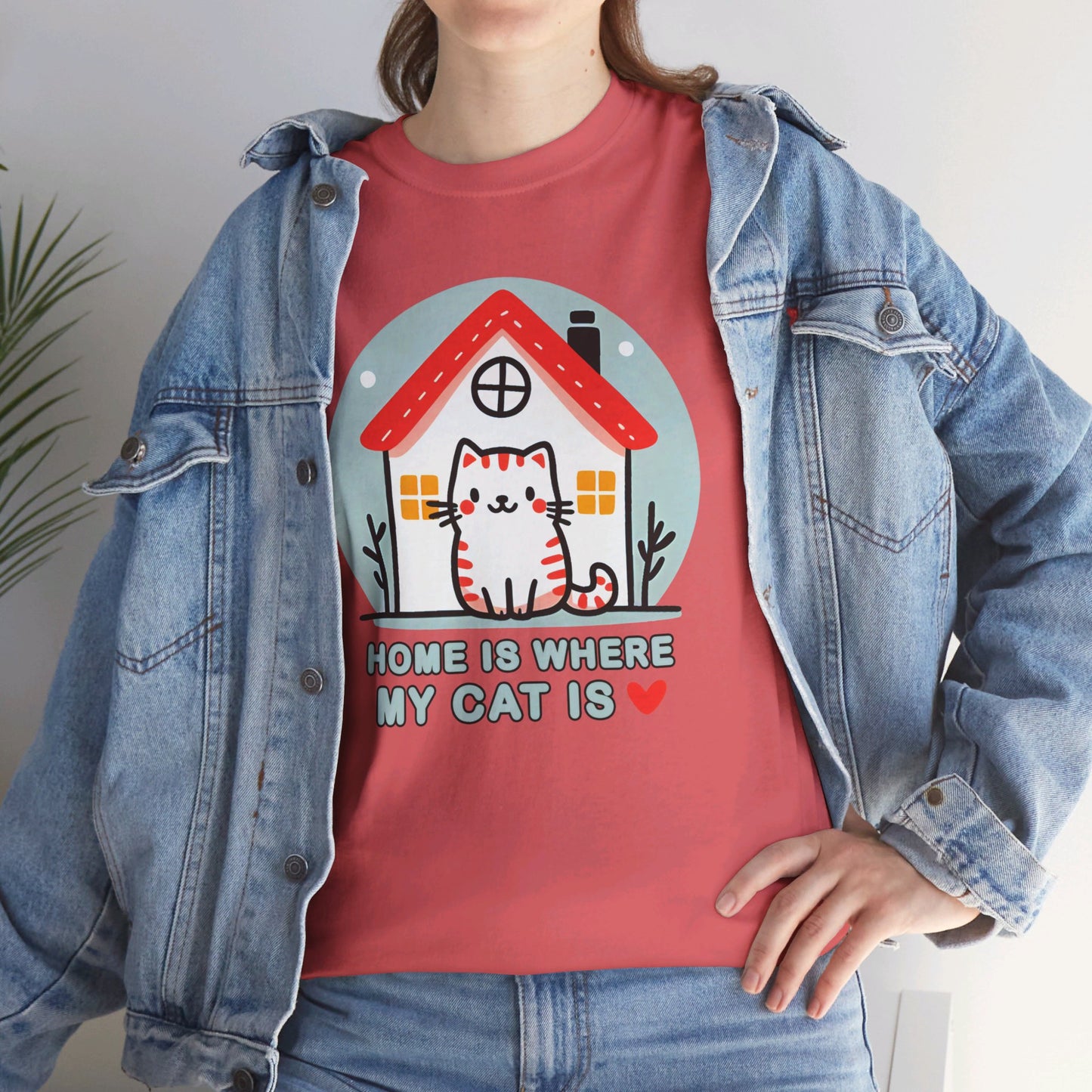 Home is Where My Cat Is T-Shirt