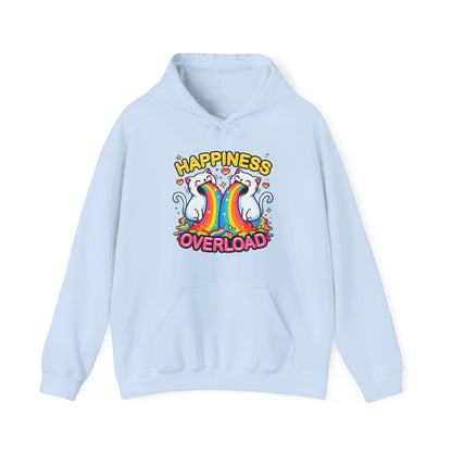 Happiness Overload Gender-Neutral Hoodie