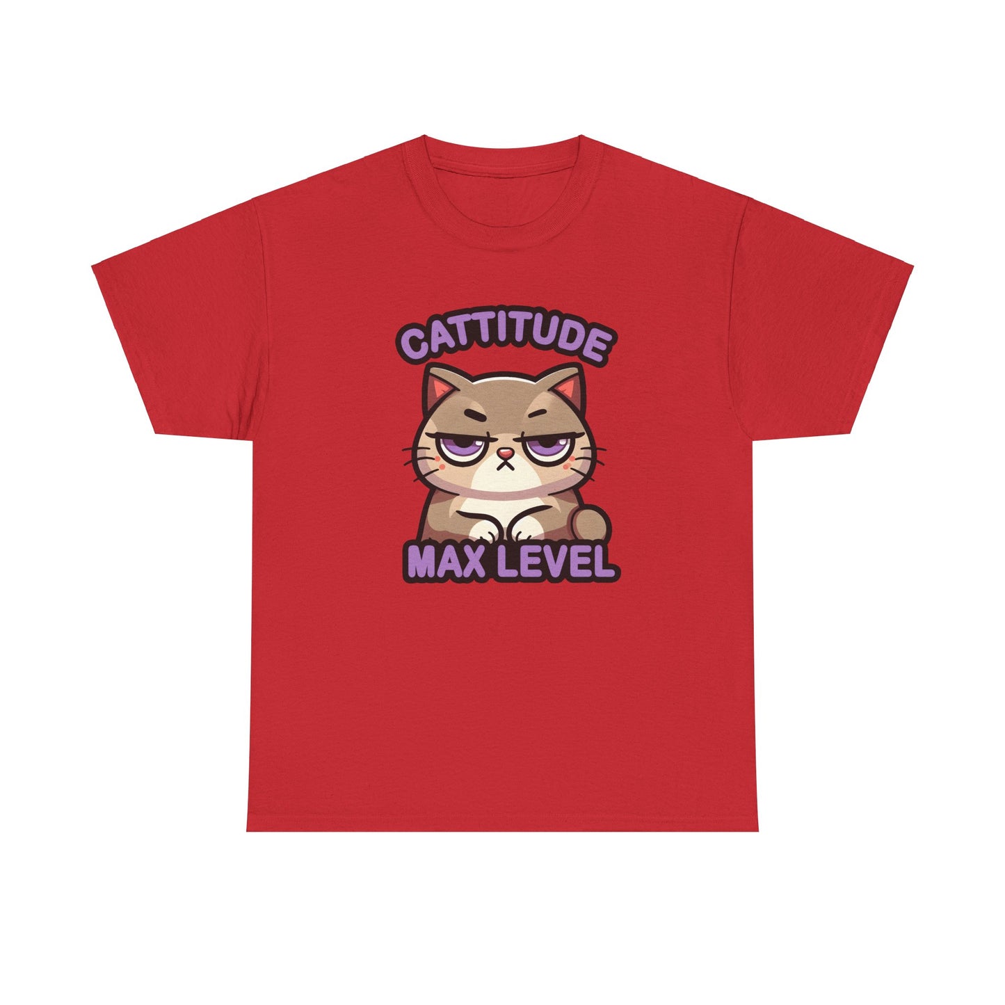 Cattitude Max Level T-Shirt