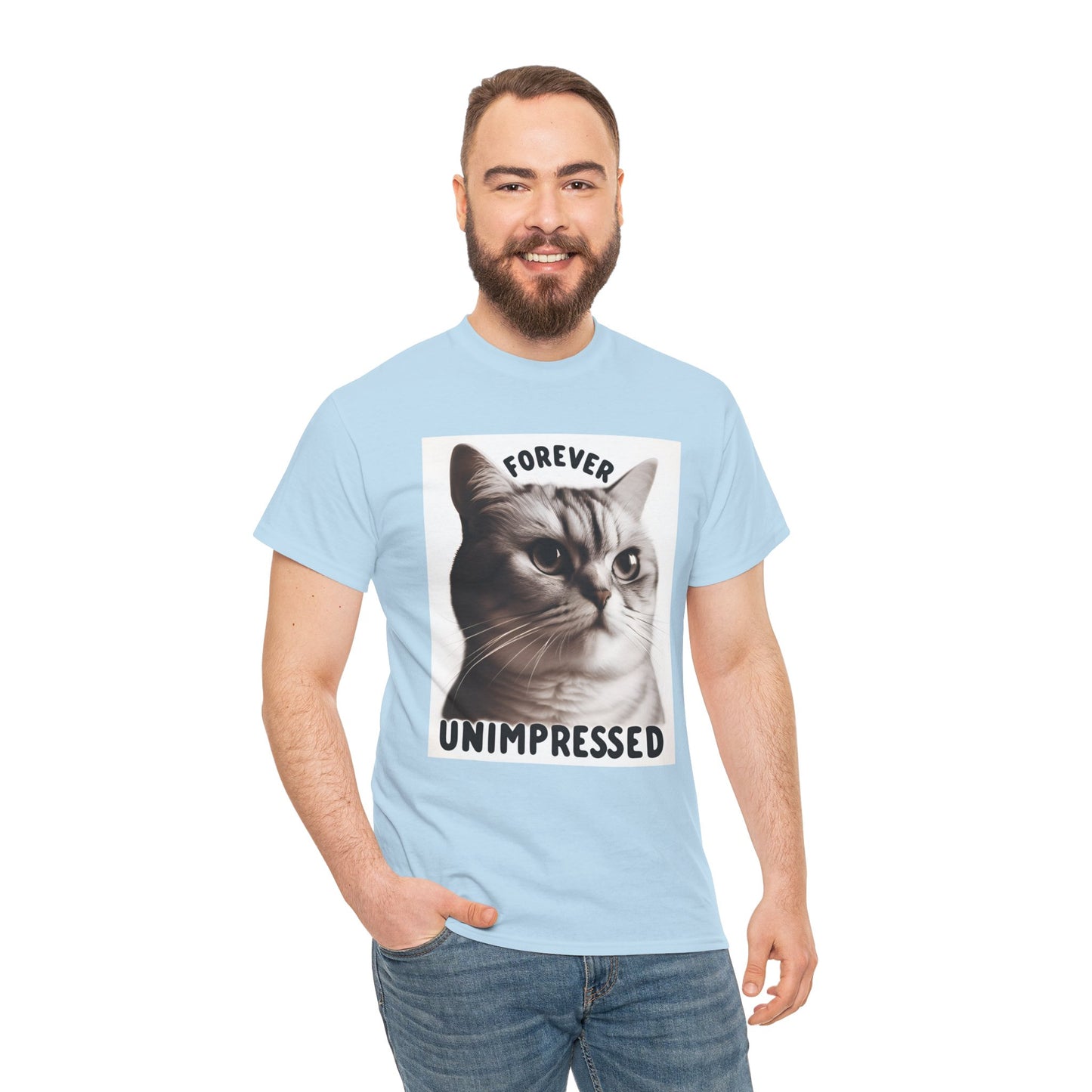 Forever Unimpressed Cat T-Shirt