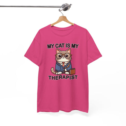 My Cat is My Therapist T-Shirt