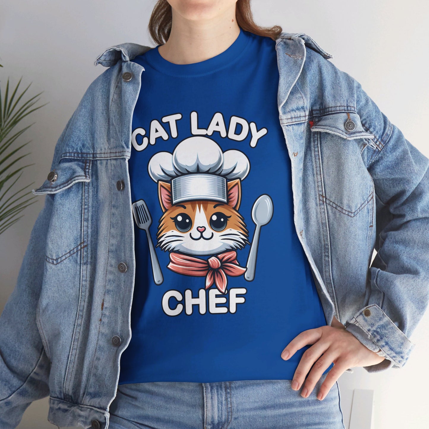 Cat Lady Chef T-Shirt