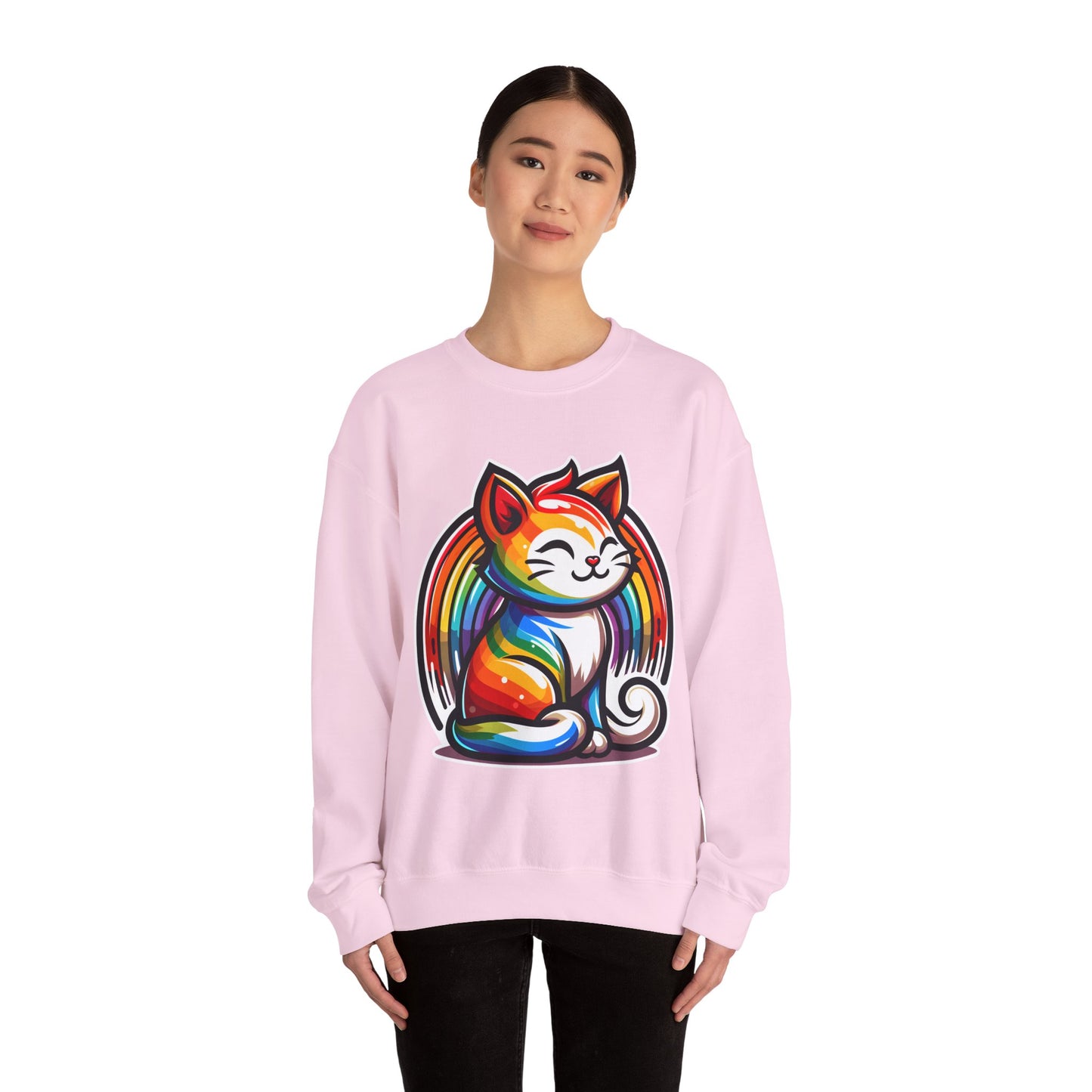 Rainbow Cat Sweatshirt