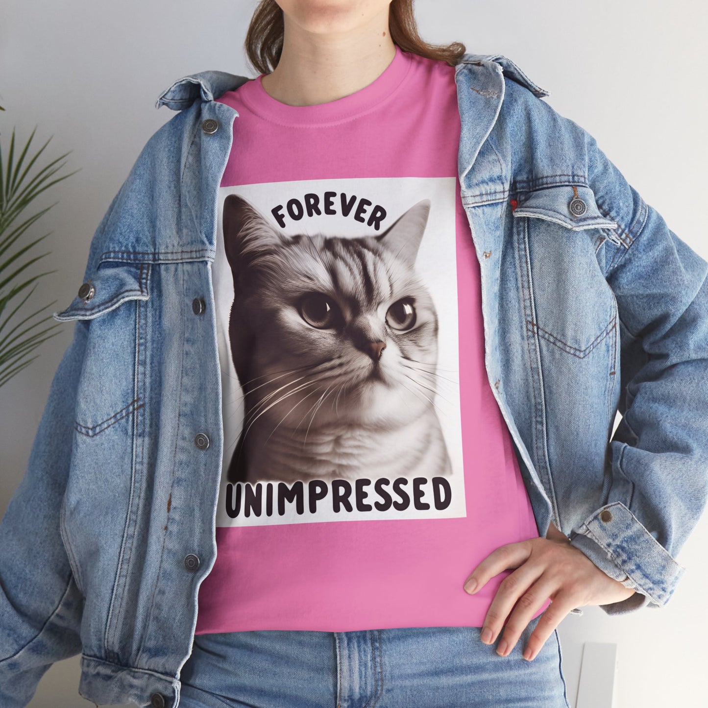 Forever Unimpressed Cat T-Shirt