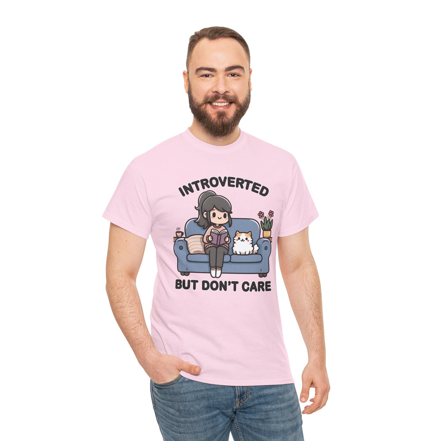 Introverted But Don't Care T-Shirt