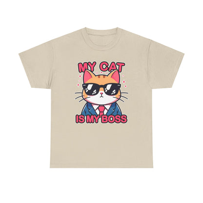 My Cat is my Boss T-Shirt