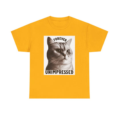 Forever Unimpressed Cat T-Shirt