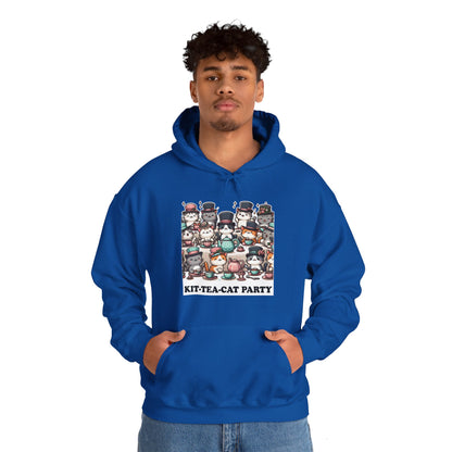 Kit-Tea-Cat Party Hoodie