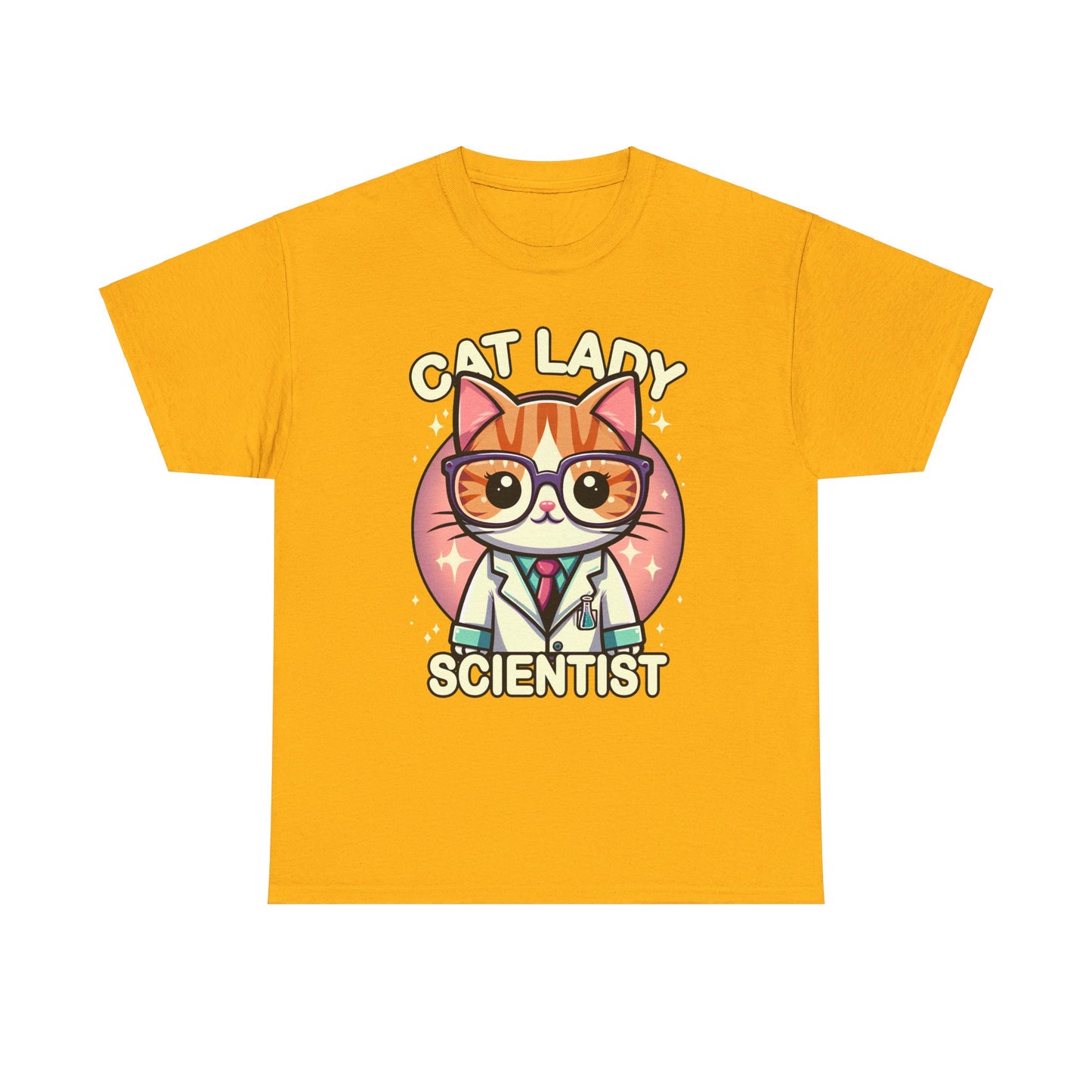 Cat Lady Scientist T-Shirt